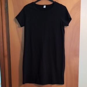 Black Short Sleeve Dress